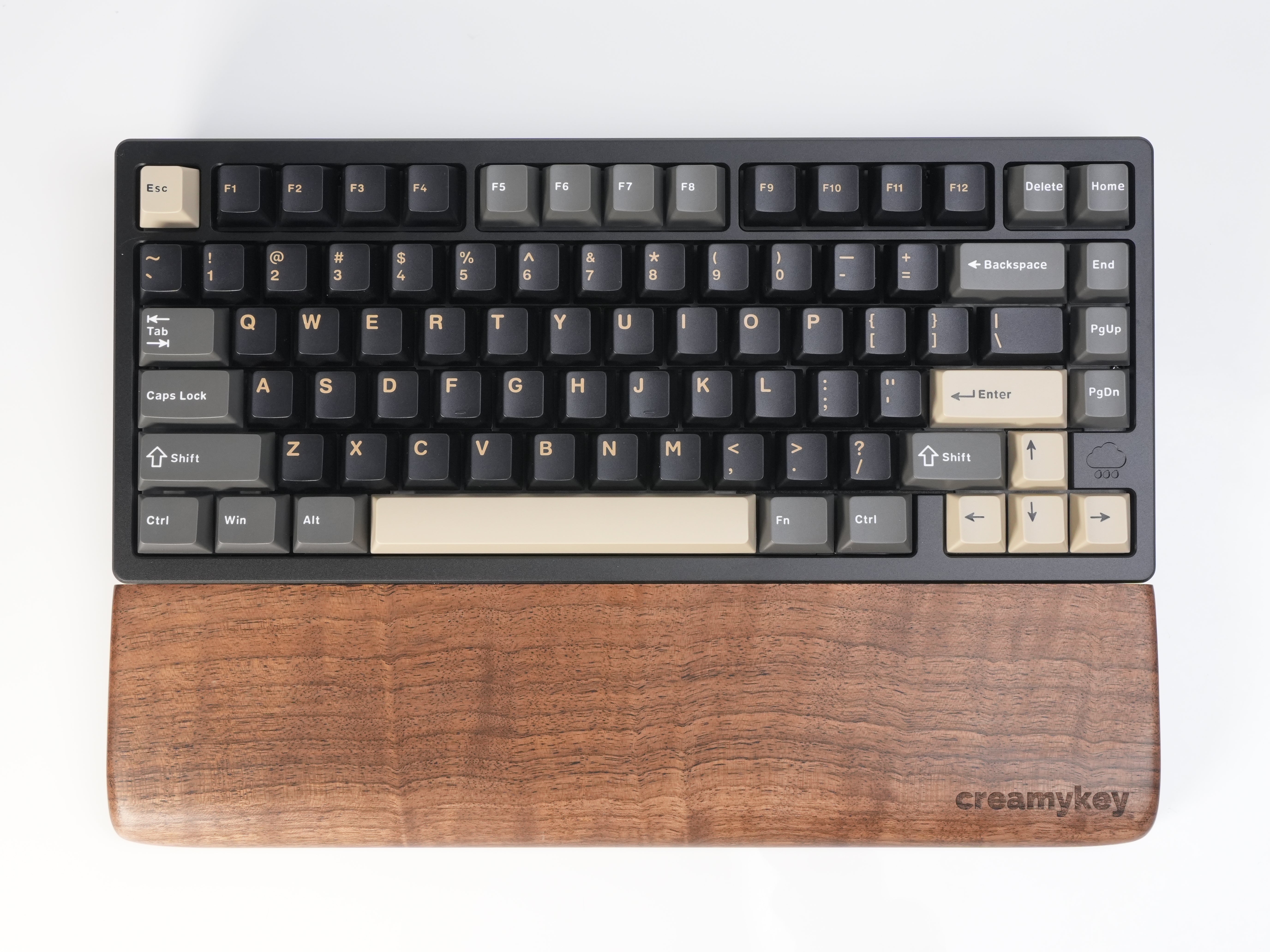 Repose Poignet en Bois de Noyer