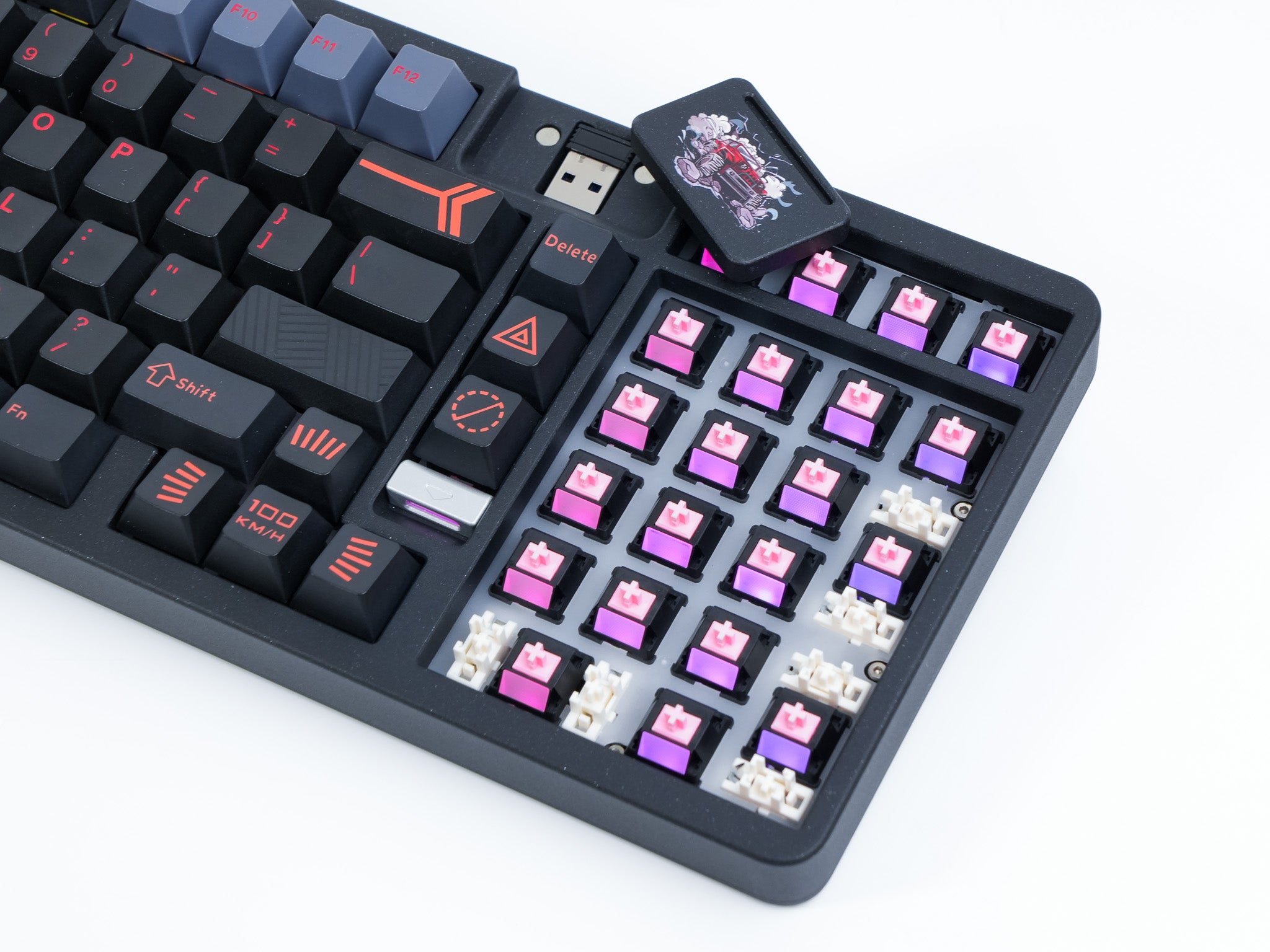 KEYVERSE INFI100 Black Engine